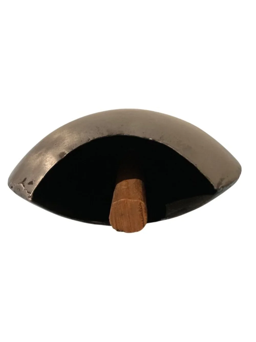 Large Rustic Witchy Metal Three Moon Bell